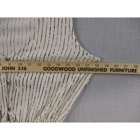 Billabong Womens Striped Sleeveless Romper M - Picture 3 of 8